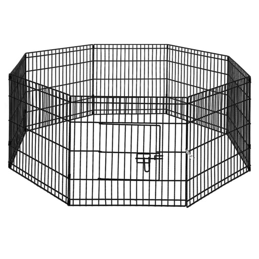 i.Pet Pet Dog Playpen 2X24 8 Panel Puppy Exercise Cage Enclosure Fence"