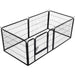 6 Panel Pet Dog Cat Bunny Puppy Play pen Playpen 60x80 cm Exercise Cage Dog Panel Fence